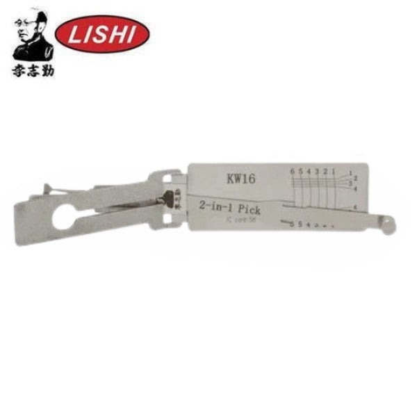 ORIGINAL LISHI - Kawasaki Motor Bikes KW16 / 2-In-1 Pick & Decoder / AG