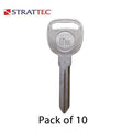 GM B91 / 323757 Mechanical Key (Strattec) (Pack Of 10)