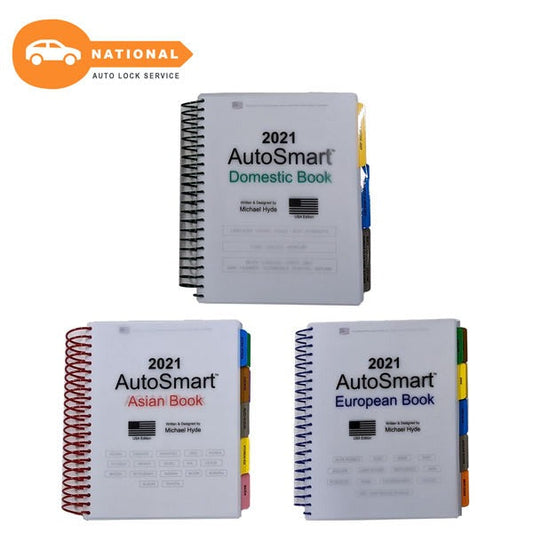 Michael Hyde - 2021 AutoSmart 3 Book Set - Asian, European & Domestic books