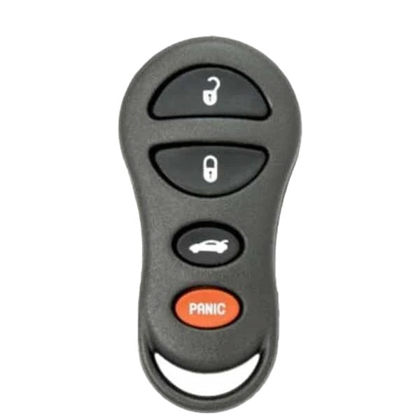 1998-2000 Chrysler Dodge / 4-Button Keyless Entry Remote / PN: 4602268 / GQ43VT9T (OEM Recase)