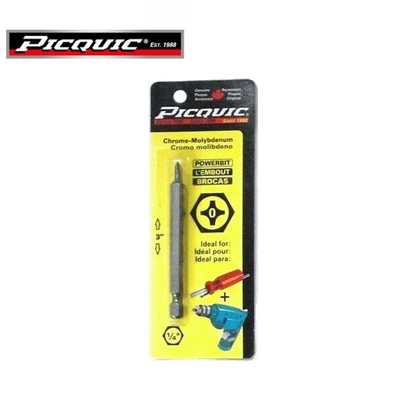 PICQUIC - 3" Length Powerbits - Optional Bit Sizes - Phillips