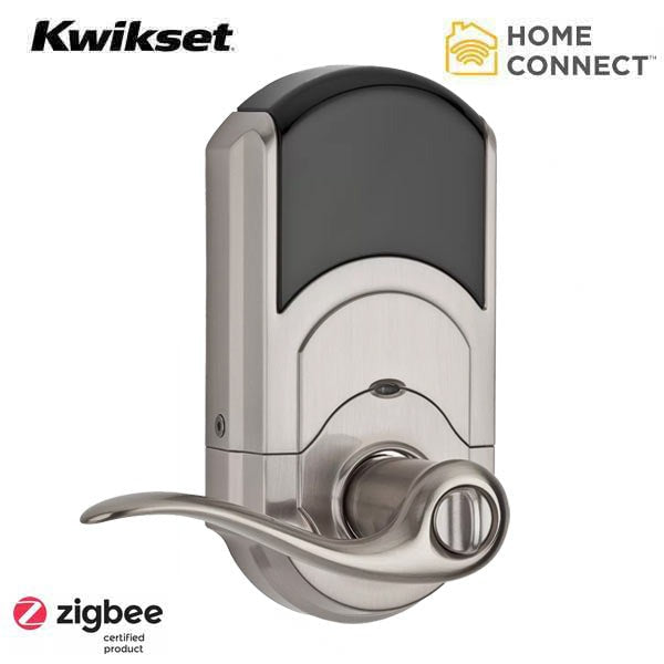 Kwikset - SmartCode 912TNL-TRL - Electronic Lever Set - Zigbee Technology - 15 - Satin Nickel - SmartKey Technology - Grade 2