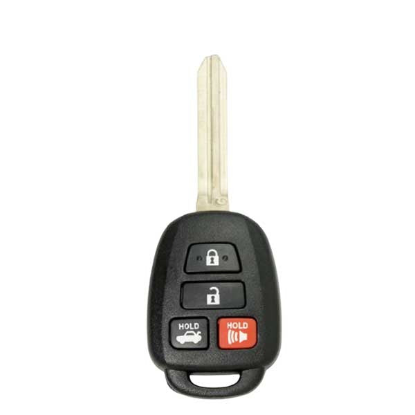 2012-2014 Toyota / 4-Button Remote Head Key / PN: 89070-06420 / HYQ12BDM (AFTERMARKET)