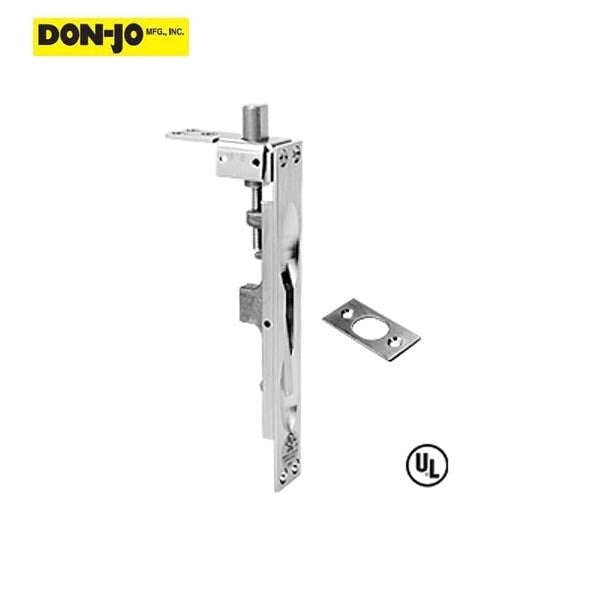 Don-Jo - 1557 - Flush Bolt - 6-3/4" Length - 1" Width - Optional Finish