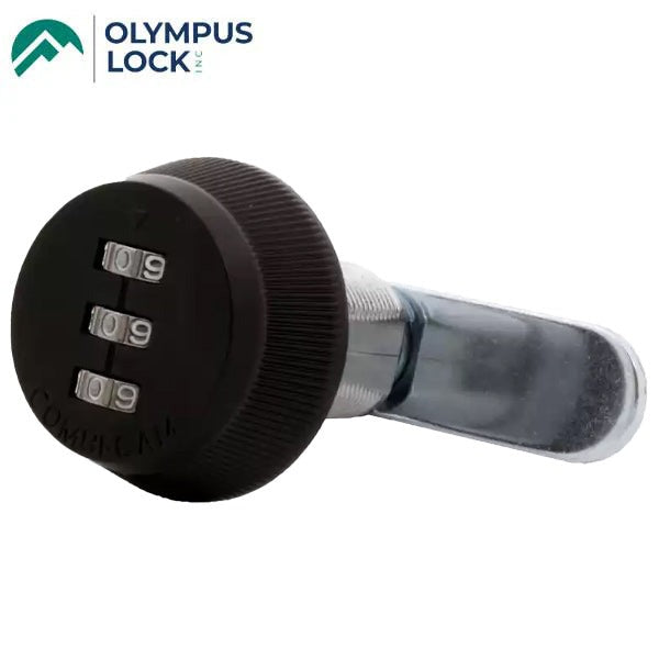 Olympus - 7850R-S Series - Keyless Combination Lock - 5/8" Cylinder - Black