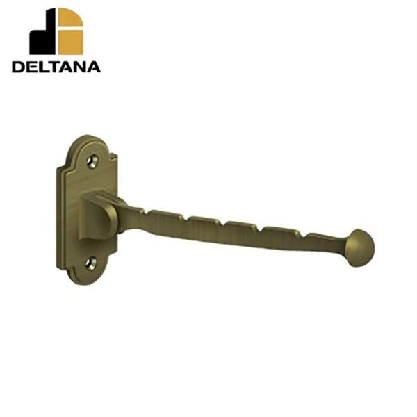 Deltana - Valet Hook - 7" Projection - 3-1/4" Base Size - 2-1/8" Center To Center - Optional Finish