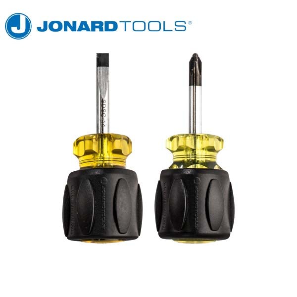 Jonard Tools - 2 Piece Stubby Screwdriver Set