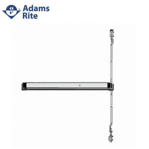 Adams Rite - 8611 - Narrow Stile - Concealed Vertical Rod Exit Device - 36" - Electric Latch Retraction - Satin Aluminum