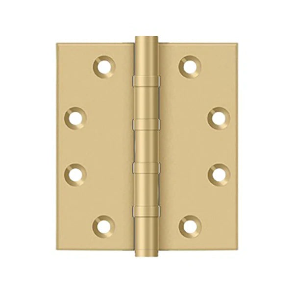 Deltana - 4-1/2" x 4" Hinge - Ball Bearing - Solid Brass - 0.134" Thickness
