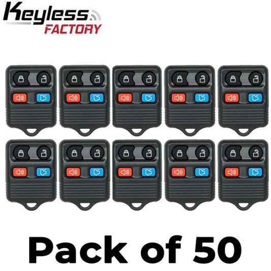 50 x 1998-2014 Ford Lincoln Mercury / 4-Button Keyless Entry Remote / CWTWB1U311 (AFTERMARKET) (Bundle of 50)
