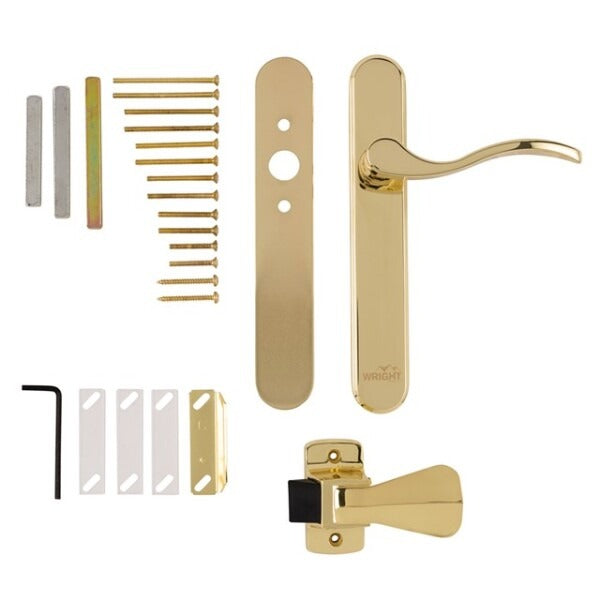 Wright - VBG115 - Serenade Brighton Surface Mount Latch - 3/4 in" to 2 in" - Optional Finish