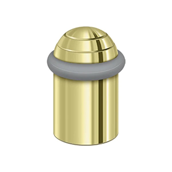 Deltana - Round universal Floor Bumper Dome Cap 2-1/8" - Solid Brass - Optional Finish