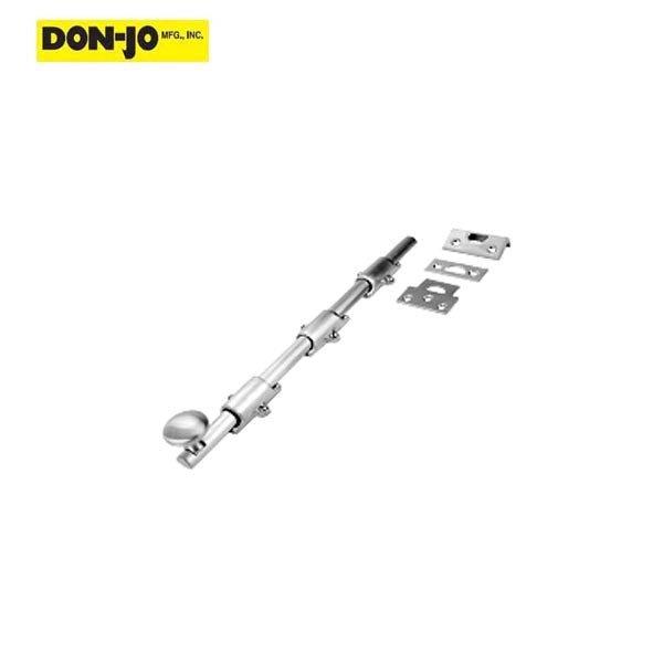 Don-Jo - 1630 - Dutch Door Bolt - 4-1/2" Length - 1-5/8" Width - Optional Finish