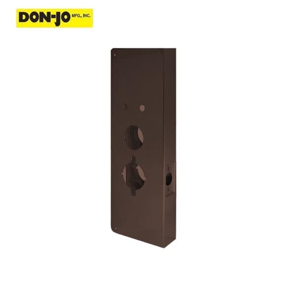 Don-Jo - 27 CW - Wrap Around - 15" Height - 2-3/4" Backset - Optional Finish