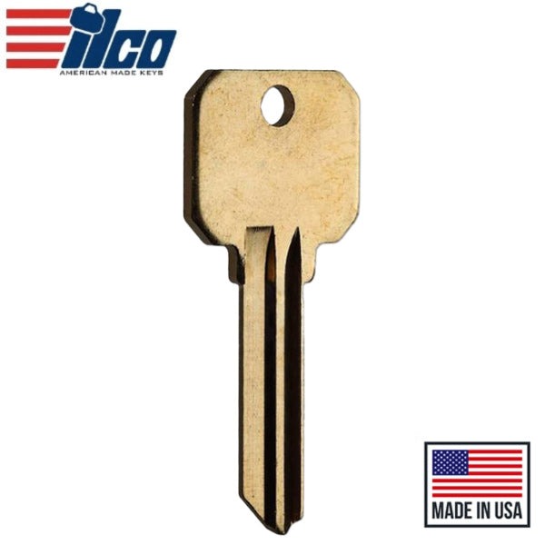 Ilco - NB-AR4 Key Blank - Neuter Bow Brass Finish