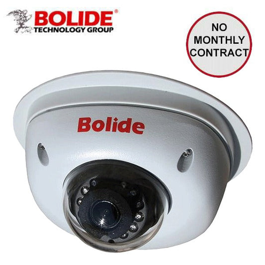 Bolide - BN8009HA-NDAA - IP / 5MP / Dome Camera / Fixed / 2.8mm Lens / Outdoor / IP67 / 10m IR / DC 12V - POE / White