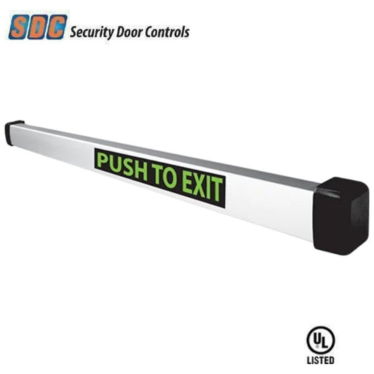 SDC - PSB560 - Sure Exit - Request-To-Exit Sense Bar - Non-Latching - Tri-Failsafe Sensors - DPDT - Dull Black Finish