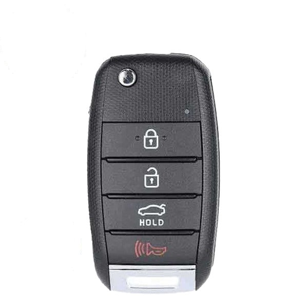 10 x 2016-2020 Kia Optima / 4-Button Flip Key / PN: 95430-D4010 / SY5JFRGE04 (OEM Recase)