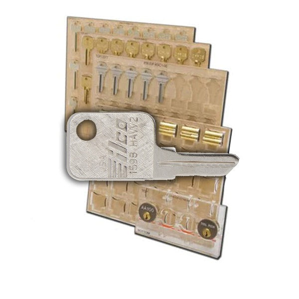 Ilco - EIP-KH65 - Engrave-It - Ilco 1597/1598/1599 Hayworth Style Key Holder - Holds 24 - for Engrave-It Pro Machine