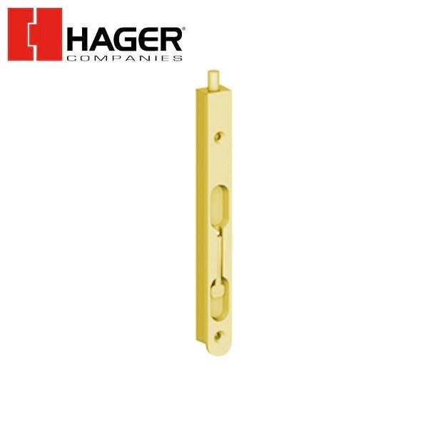 Hager - 1419 - Flush Bolt - Optional Finish