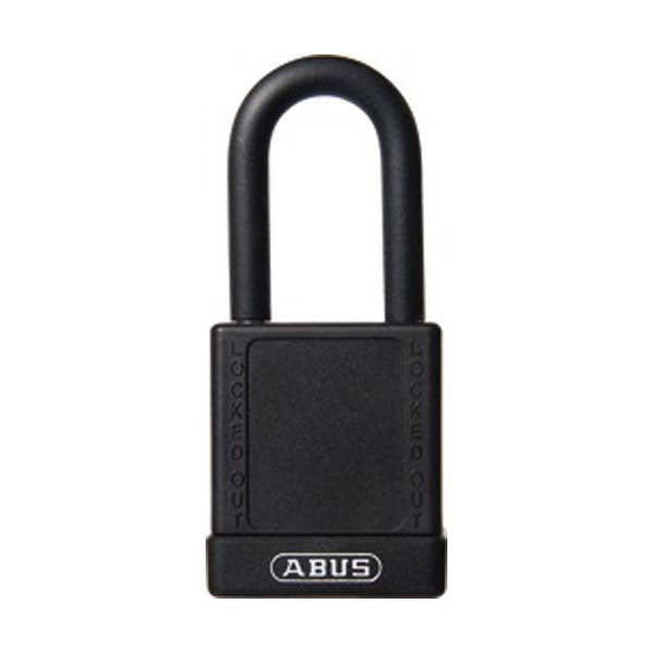 Abus - 19250 - Plastic-Covered Aluminum Core Padlock 74/40 - Optional Keying - Optional Finish - 3 Pack