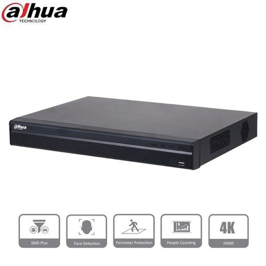 Dahua / 4 Channel / 8MP / 4K NVR / 2 SATA / 8TB HDD / DH-N42C1P8