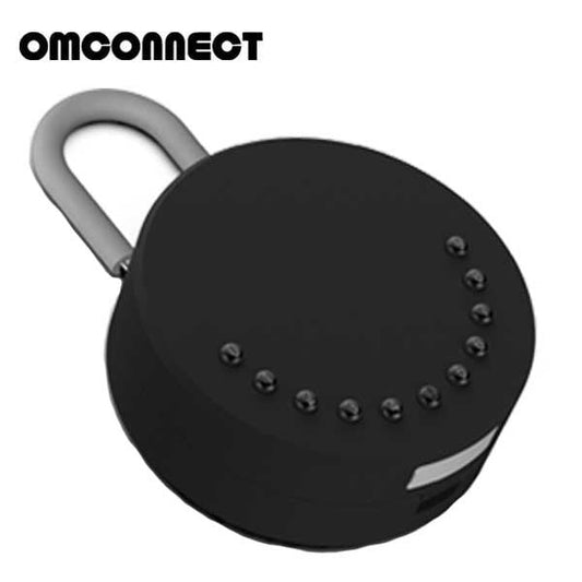 OMCONNECT - K-12-PLUS - Smart Key Lock Box - U Shaped Steel Shackle - Bluetooth