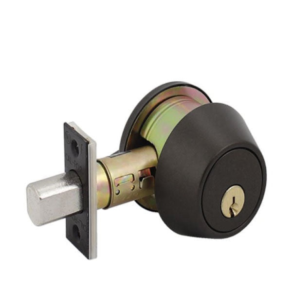 Cal-Royal - Maximum Security Deadbolt - Single Cylinder - Heavy Duty - Black Coated - Grade 2