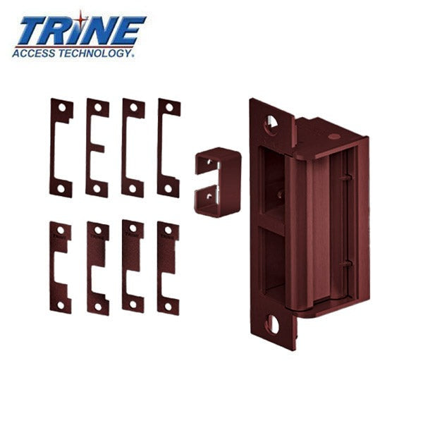 Trine - 4100CDBM - 4-7/8” Electric Strike - One Box Solution - 8 Faceplates - Fire Rated ANSI - Optional Finish - Grade 1