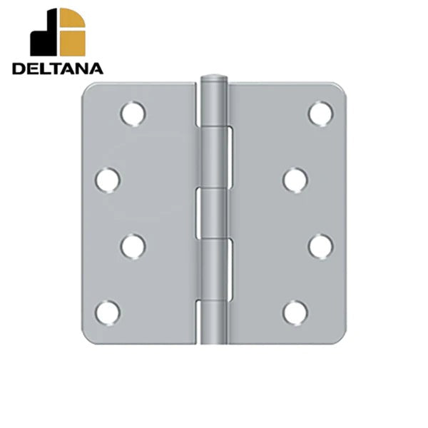 Deltana - 4" x 4" x 1/4" Radius Hinge - Residential - Optional Finish