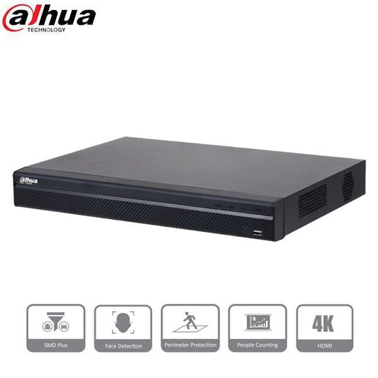 Dahua / 16 Channel / 8MP / NVR / 2 SATA / 6TB HDD / DH-N42C3P6