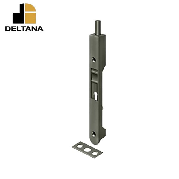 Deltana - 7" Flush Bolt - Heavy Duty - Optional Finish