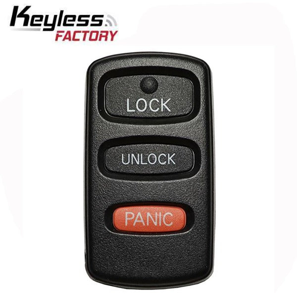 1999-2001 Mitsubishi / Eclipse / Galant / 3-Button Keyless Entry Remote / PN: MR587859 / HYQ12ABA (AFTERMARKET)