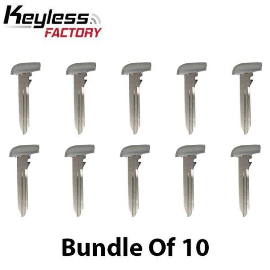 10 x 2011-2021 Chrysler Dodge Jeep / Emergency Key Blade / Y157 | Y159 / 68085680AA-68085673AA (AFTERMARKET) (Bundle of 10)