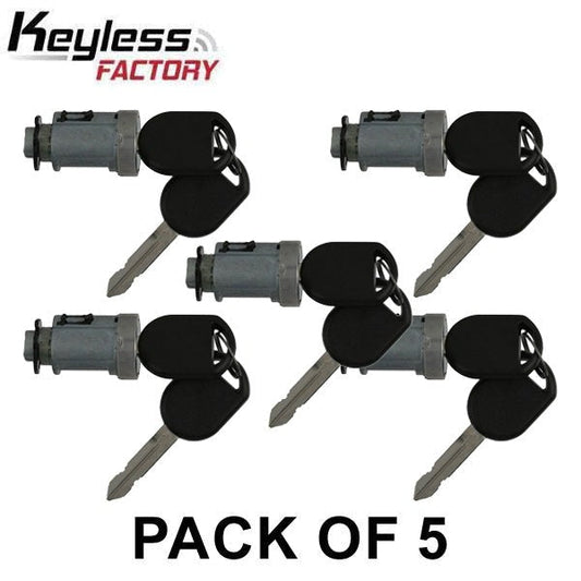 5 x 2001-2020 Ford / Truck / SUV / Ignition Lock / 8-Cut / Coded / 708616C (AFTERMARKET) (Pack of 5)