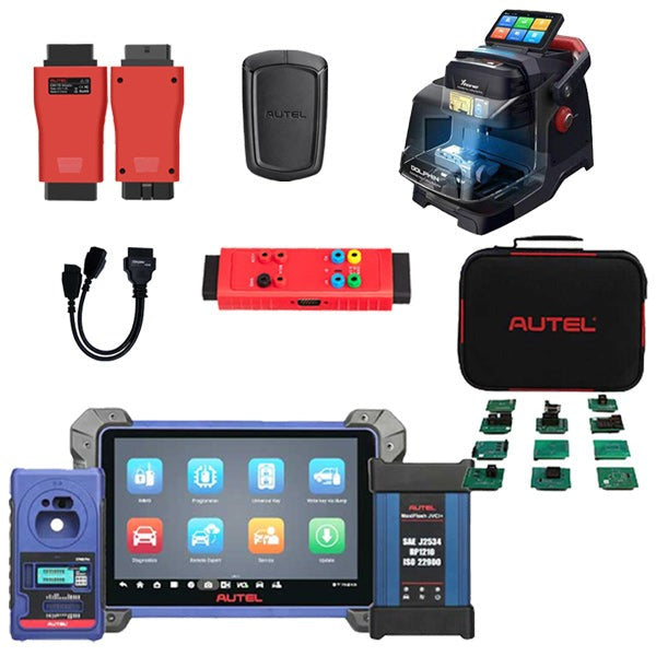 Autel - IM608 PRO II + Dolphin XP-005L + G-BOX3 + IMKPA & More! - Complete Automotive Cut and Program Bundle