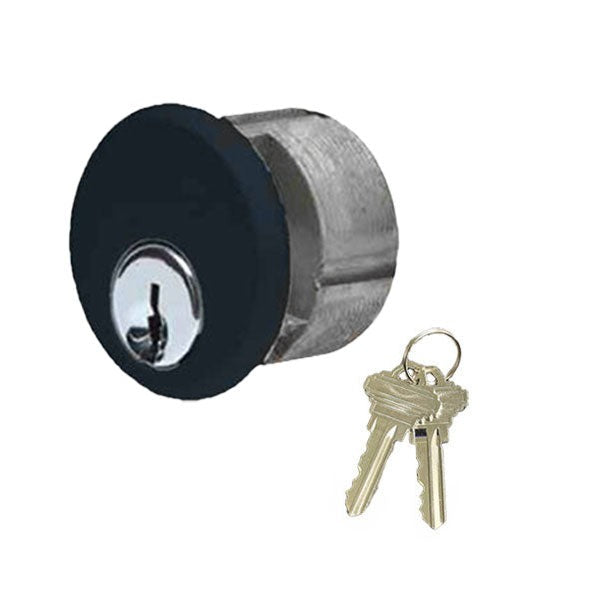 Ilco - Keyed Mortise - Schlage C Keyway - AR Cam - Zinc - KD - BLK - Black