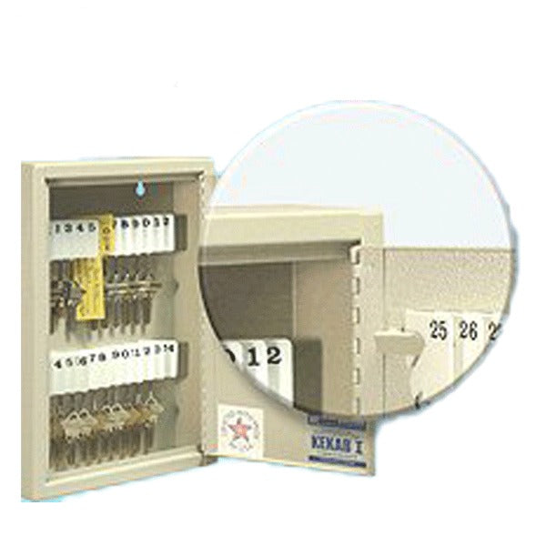 HPC - 4-Wheel Kebab - 120 Key Capacity - Key Storage Cabinet