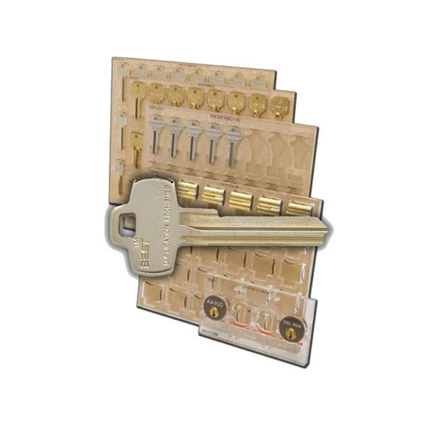 Ilco - EIP-KH16 - Engrave-It - Best "Patented" 6-7 Pin Thick Style Key Holder - Holds 21 - for Engrave-It Pro Machine