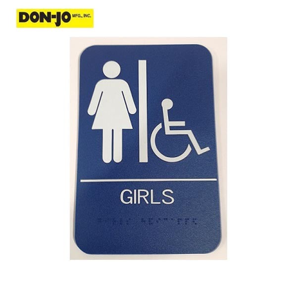 Don-Jo - HS 9070 08 - ADA Sign