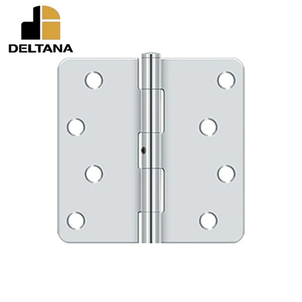 Deltana - 4" x 4" x 1/4" Radius Hinge - Residential - Optional Finish