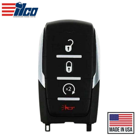 2019-2023 Dodge Ram / 4-Button Smart Key / PN: 68291689AD / OHT-4882056 (AFTERMARKET)