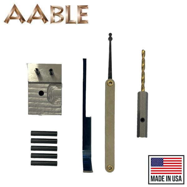 AABLE - 1994-Present GM Column Mounted Ignition Removal Kit - 9 & 10 Wafer