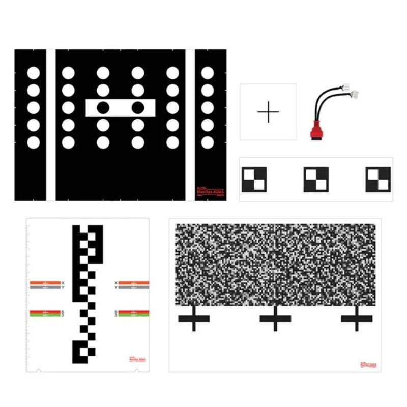 Autel - IA1000 Automated Wheel Alignment and ADAS System with LDW, MaxiSYS Ultra S2 Diagnostics Tablet, & Digital Targets