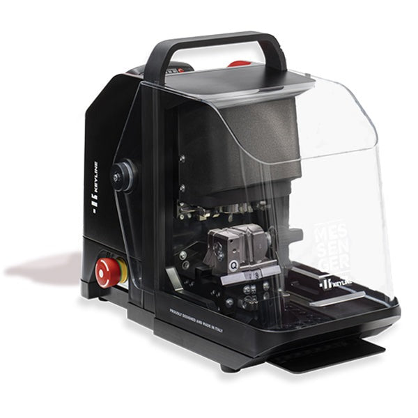 Keyline - Messenger - Key Cutting Machine - Battery Capable - For Edge Cut - Laser - Dimple Keys