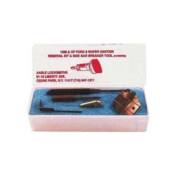 AABLE - Ford Ignition Removal & Sidebar Breaker Tool Kit - 8 Wafer
