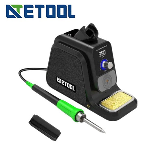 ATETOOL - AE3150D - 4 in 1 Light Weight Soldering Iron - 60W Soldering Station - T60 Solder Tips