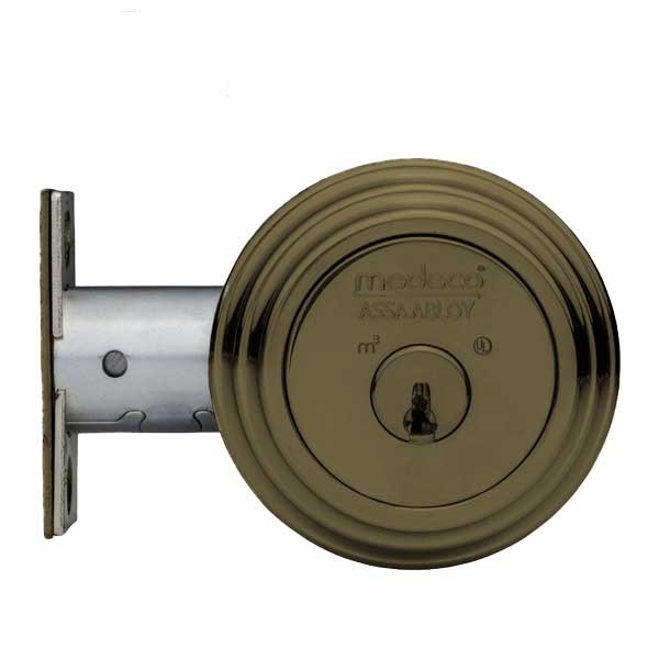 Medeco - 11TR533 - Maxum Residential - M3 Biaxial - 5-Pin - Captive Deadbolt - 2-3/8" - DL Keyway Pinned - 13 - Oil Rubbed Bronze - Grade 1