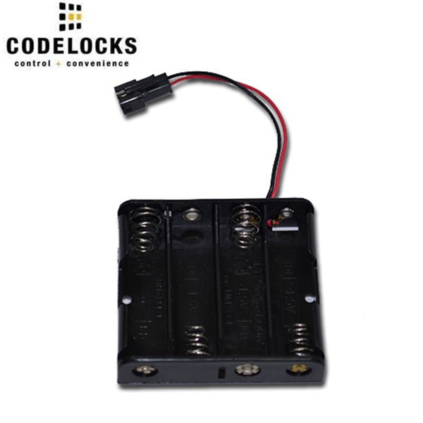CodeLocks - BH - 2000 / 4000 / 5000 Series - Battery Holder - Black