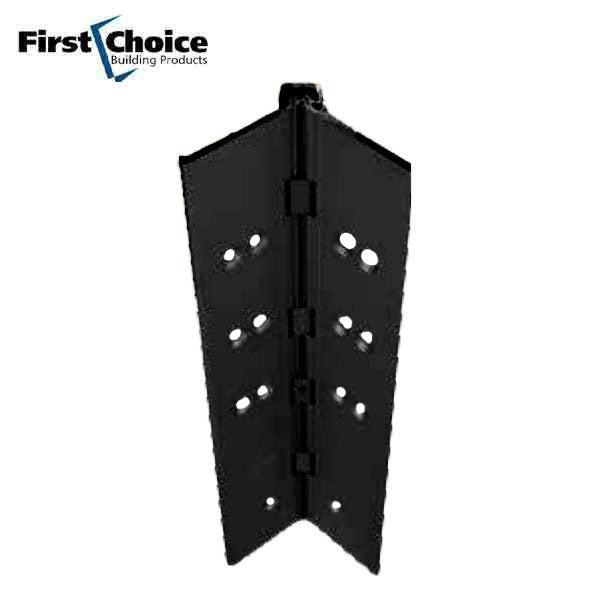 First Choice - Fully Concealed Continuous Hinges - 95" - 3/32" Inset - Black Anodized Finish
